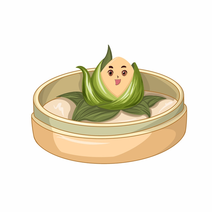 端午佳节卡通粽子龙舟快乐元素素材90