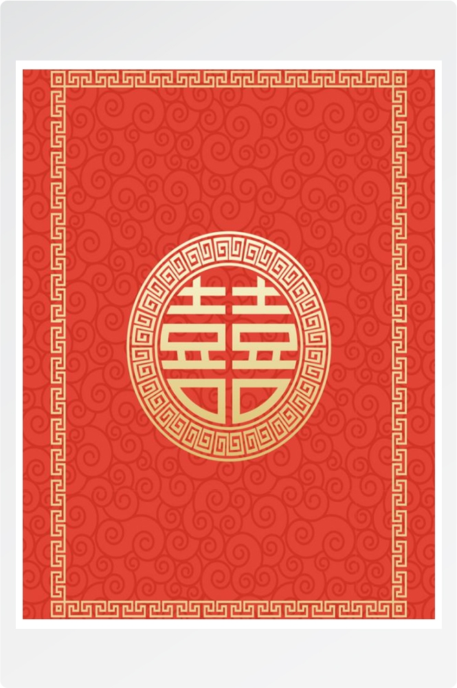 红色素材海报背景图竖版中国红86