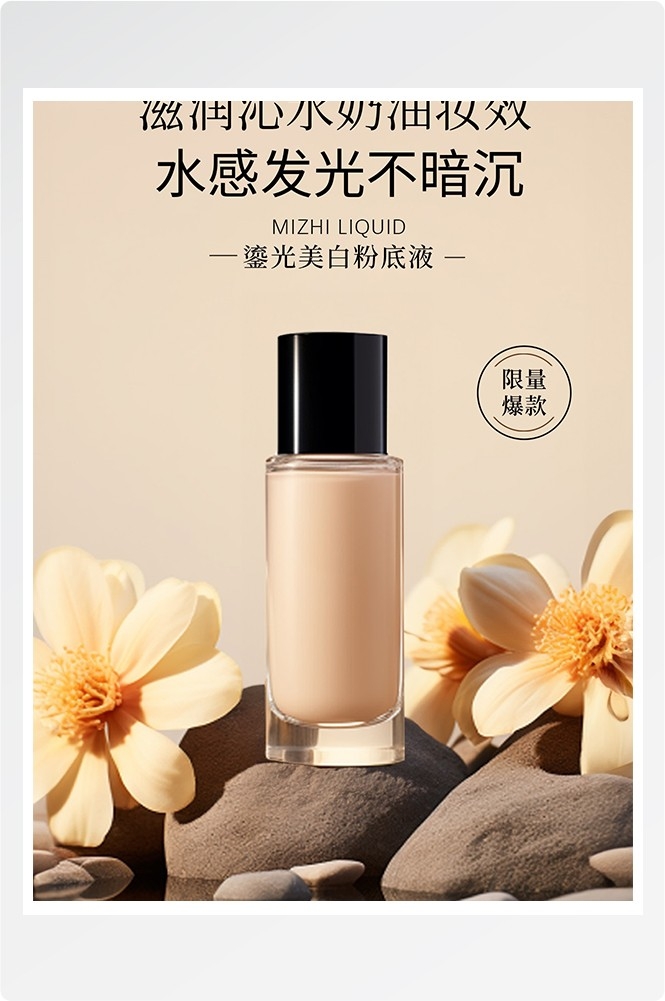 竖版医美美妆海报挂画素材29