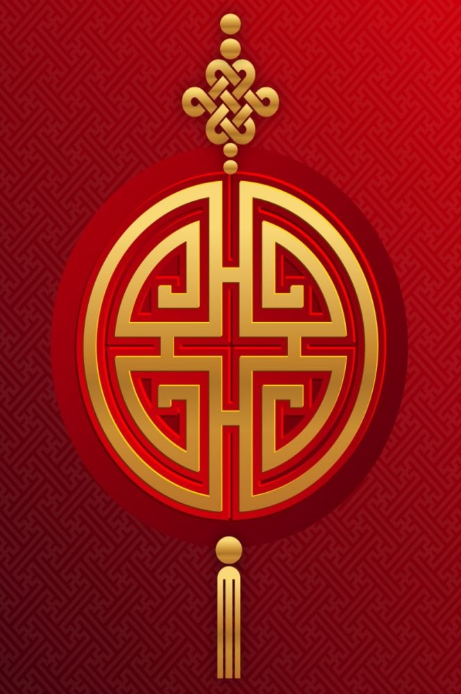 红色素材海报背景图竖版中国红100