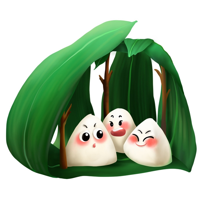 端午佳节卡通粽子龙舟快乐元素素材42