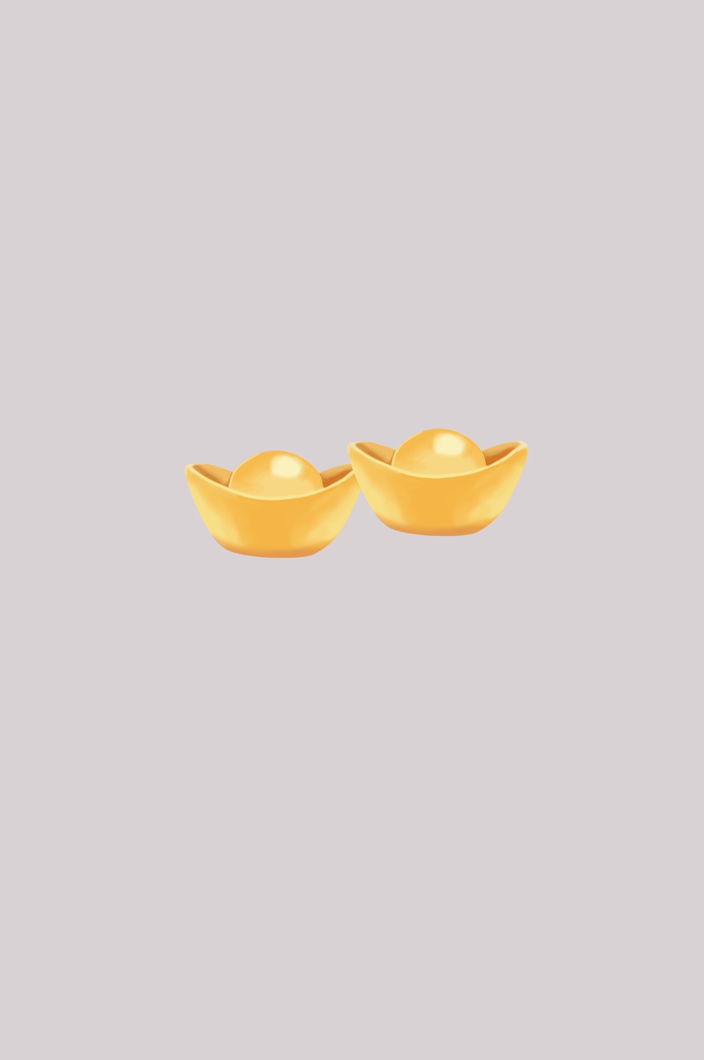 金元宝免抠素材插画元素24