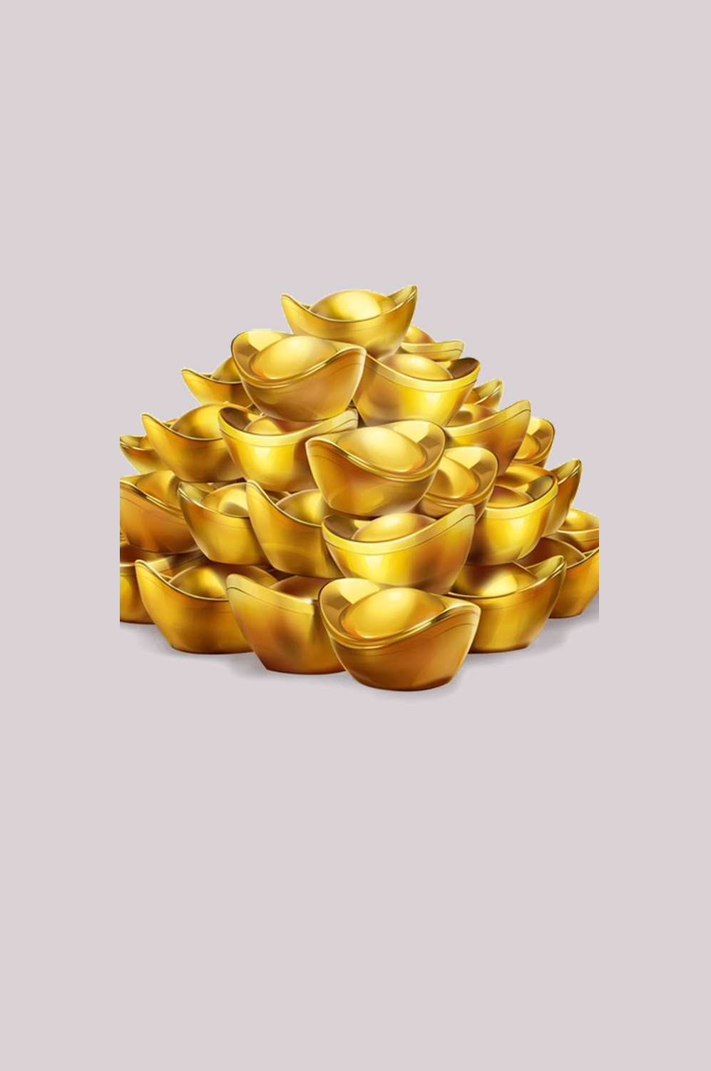 金元宝免抠素材插画元素61