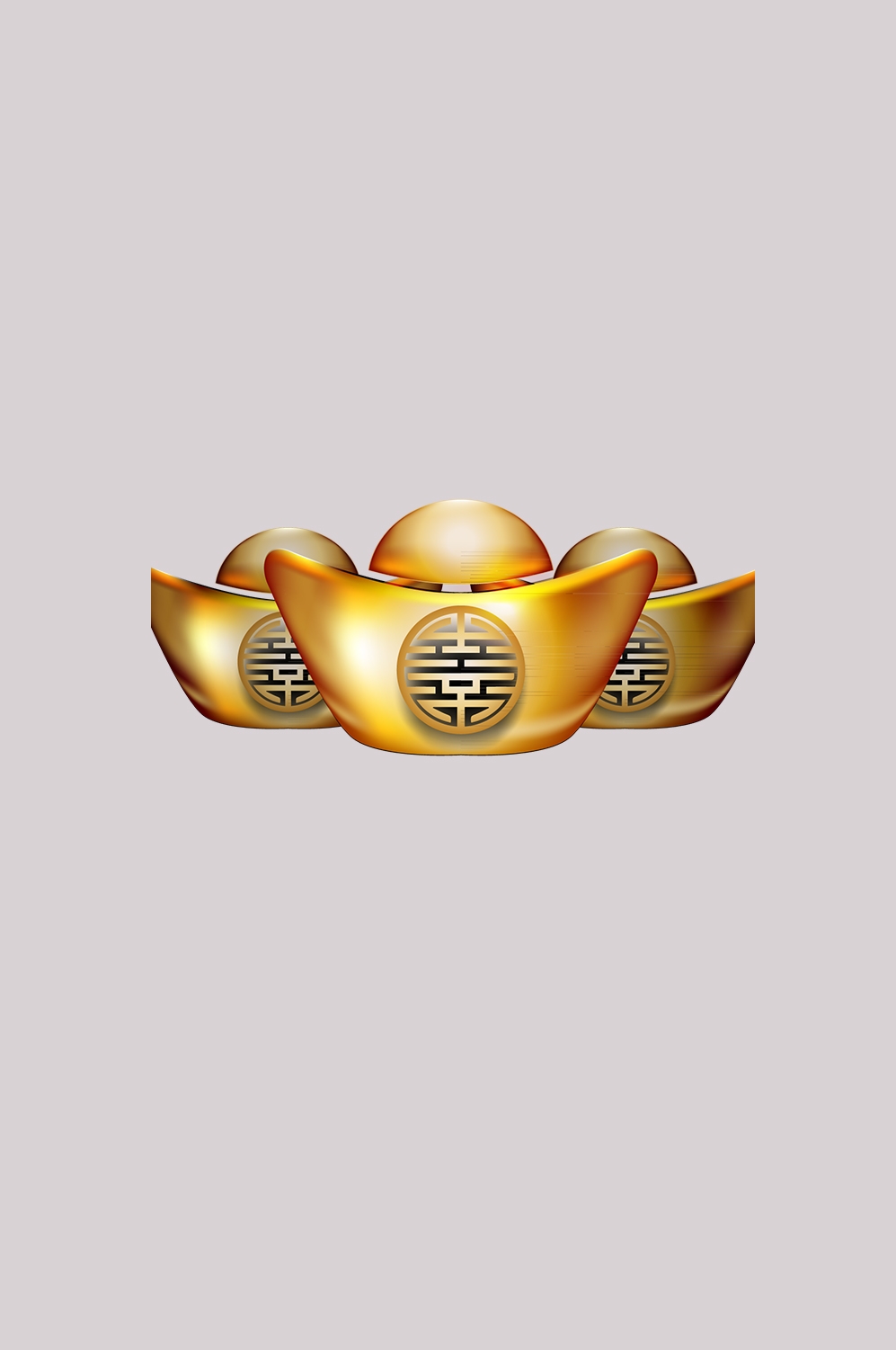 金元宝免抠素材插画元素78