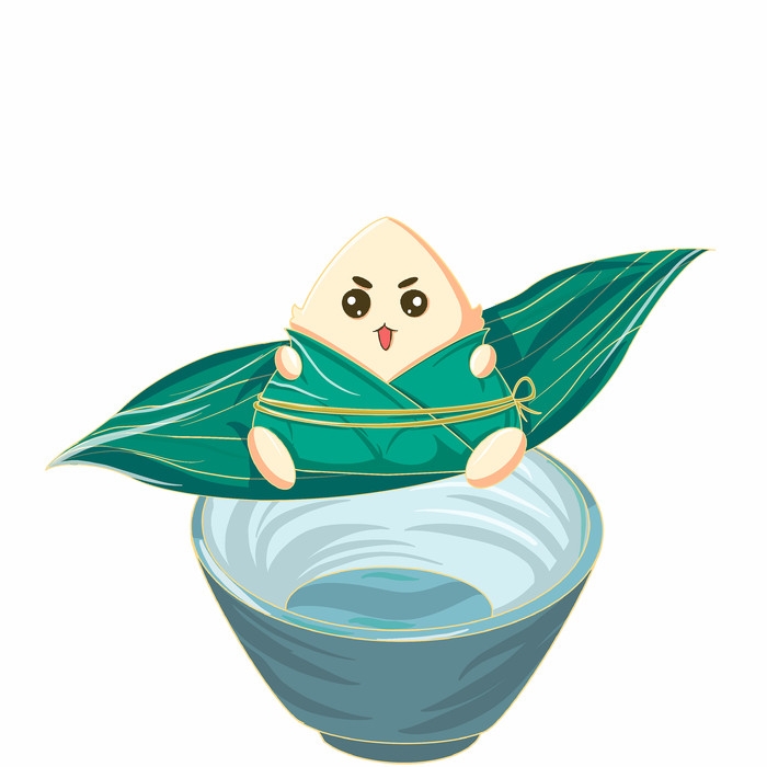 端午佳节卡通粽子龙舟快乐元素素材95