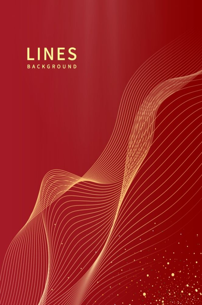 红色素材海报背景图竖版中国红166