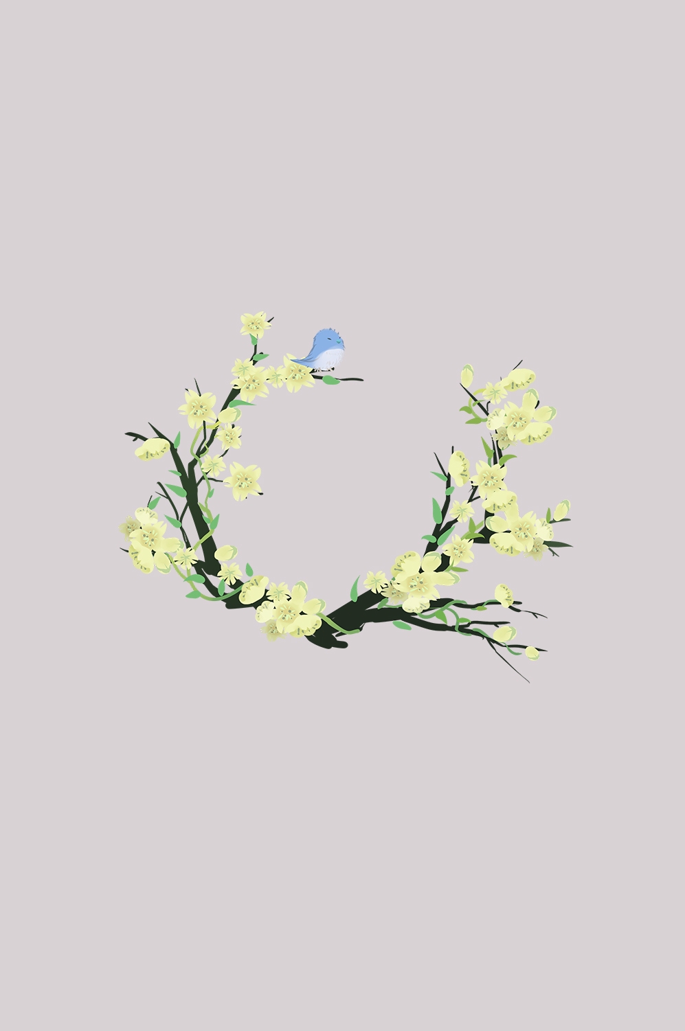 迎春花免抠元素14