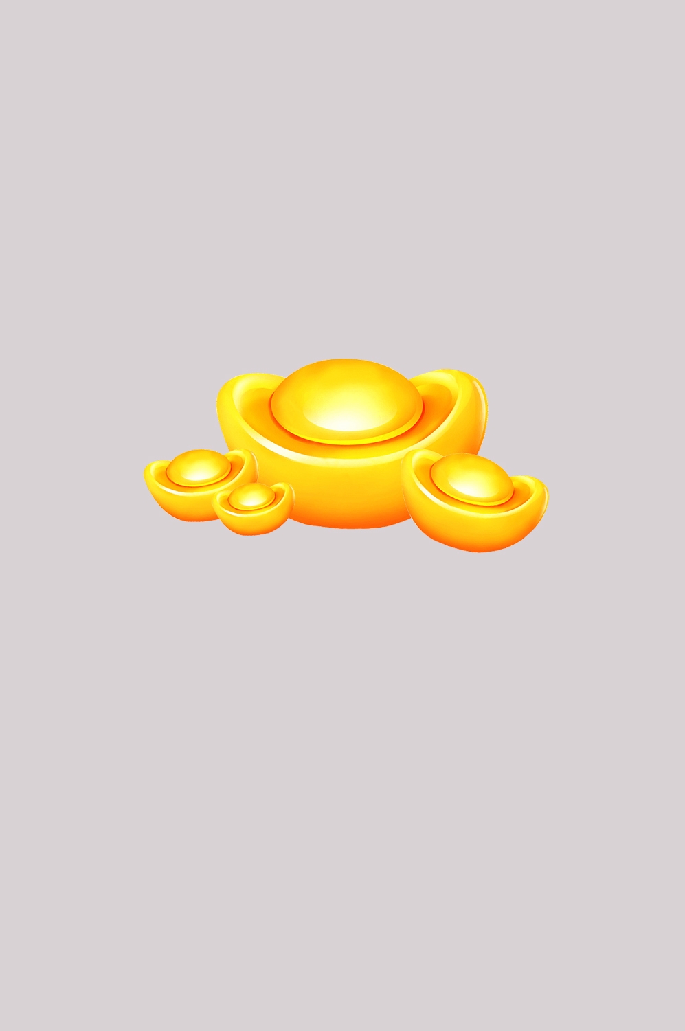 金元宝免抠素材插画元素92
