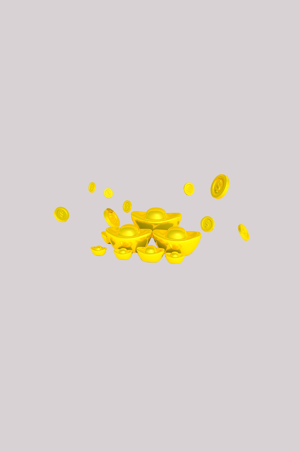 金元宝免抠素材插画元素114