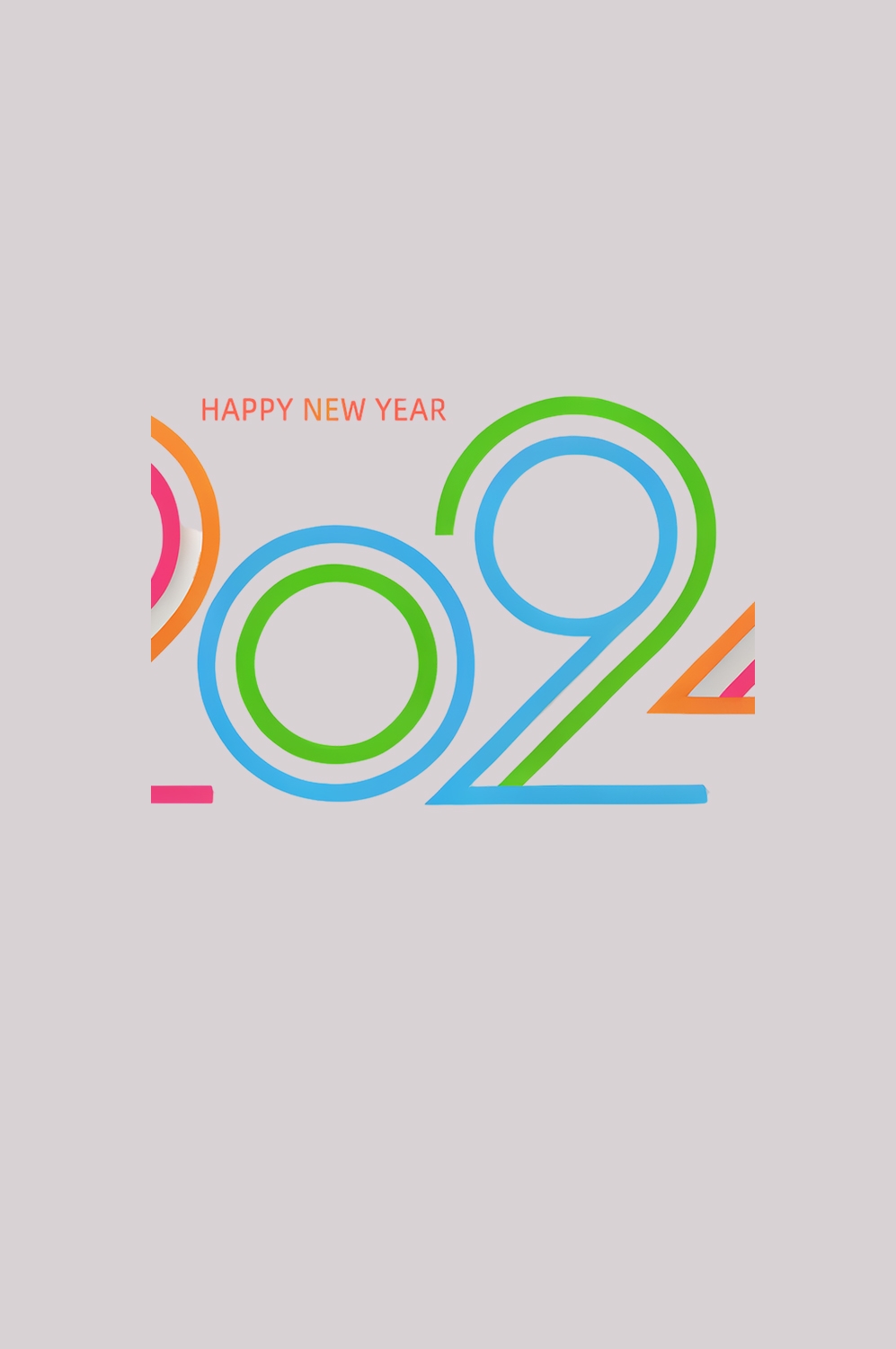 2024龙年艺术字元素素材20