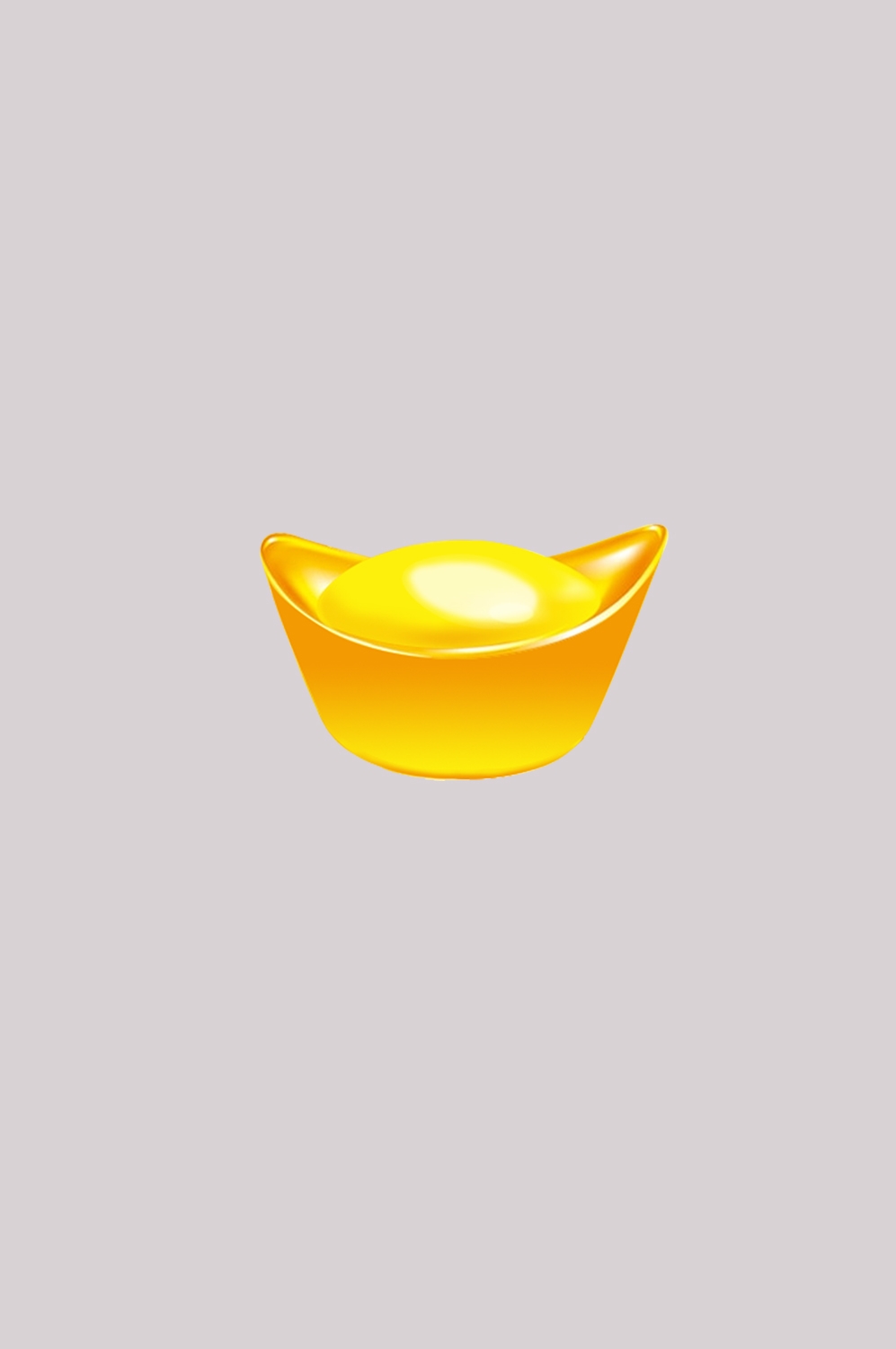 金元宝免抠素材插画元素28