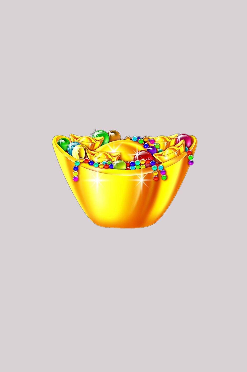 金元宝免抠素材插画元素58