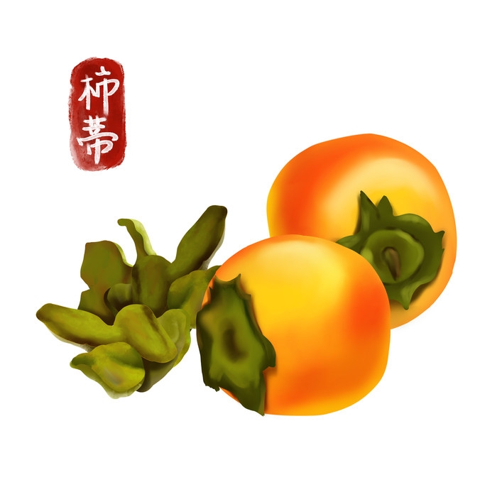 手绘百草植物免抠元素素材89