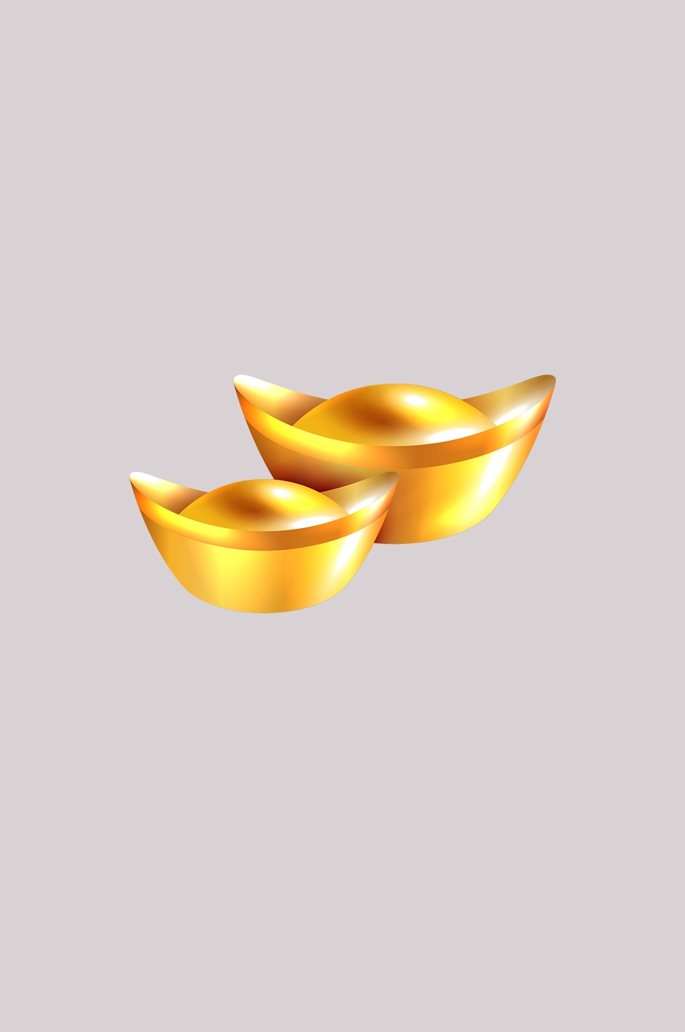 金元宝免抠素材插画元素56