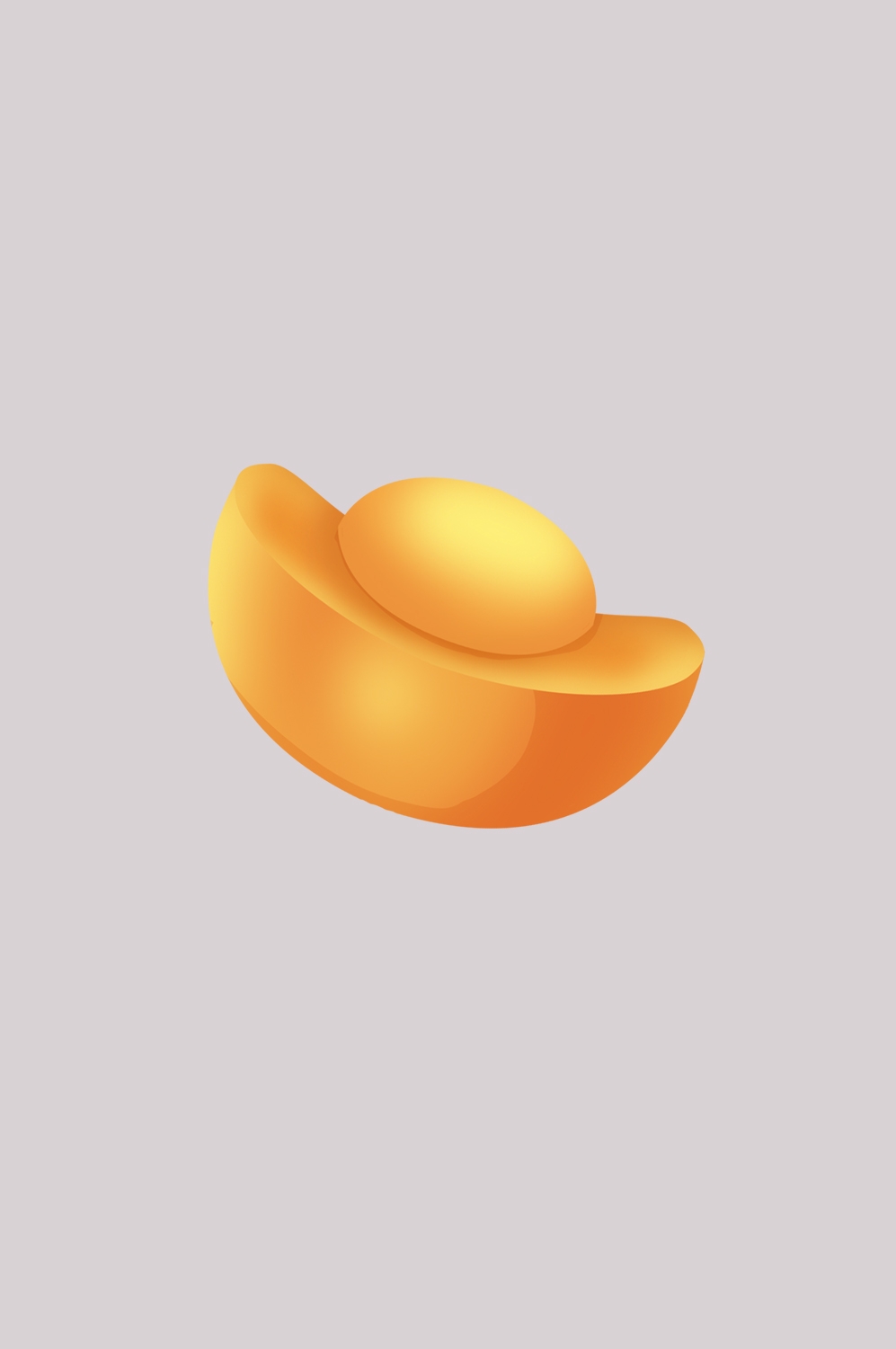 金元宝免抠素材插画元素6