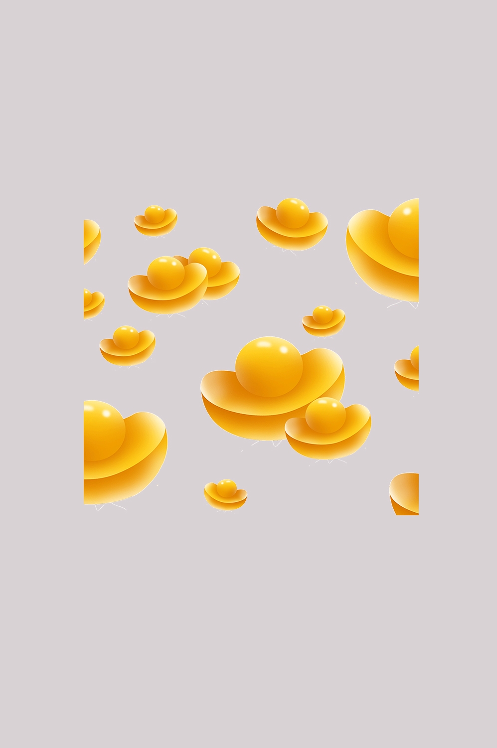 金元宝免抠素材插画元素31