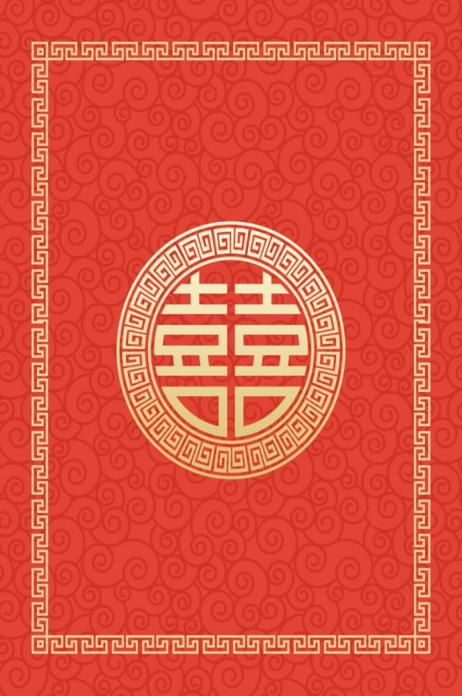 红色素材海报背景图竖版中国红86