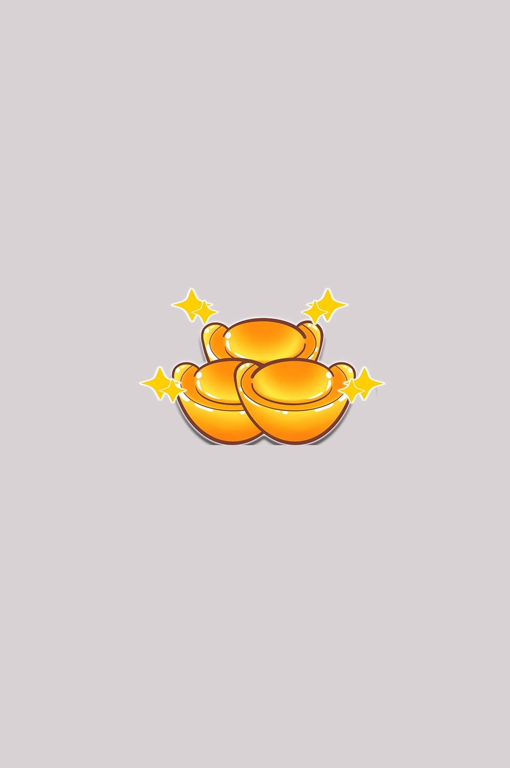 金元宝免抠素材插画元素33