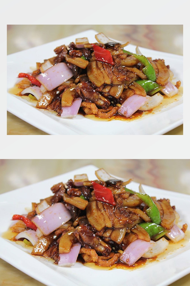 高清美食菜品菜谱回锅肉摄影美工设计喷绘打印合成素材 (13)