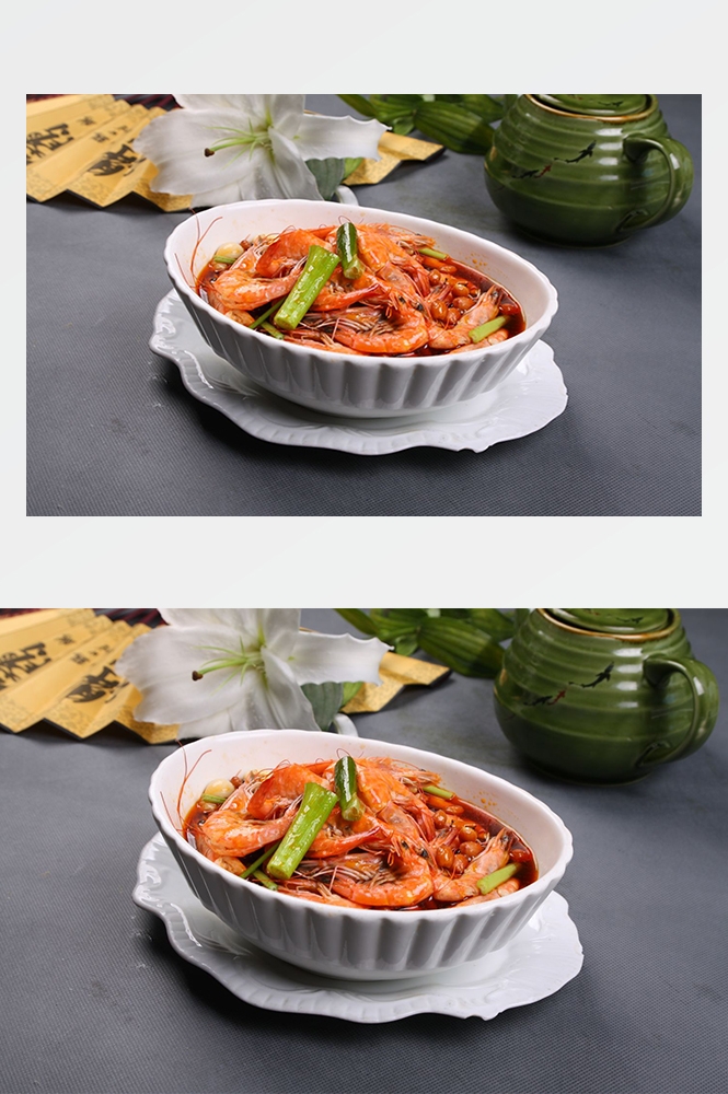 高清美食菜品菜谱JPG图片香辣虾炒菜美工设计喷绘打印合成素材