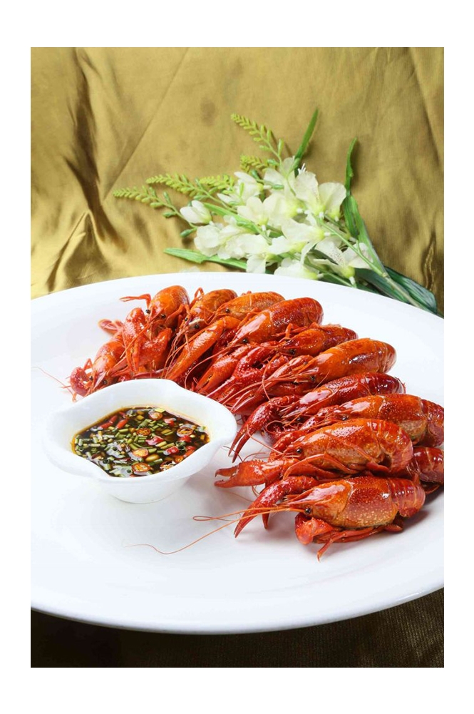 餐饮美食海报模板麻辣小龙虾香辣虾促销宣传广告素材 (8)