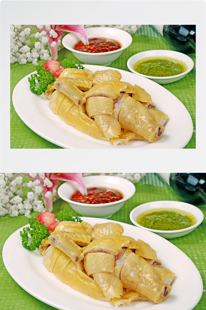 高清美食菜谱JPG图片白切鸡菜品摄影 (21)