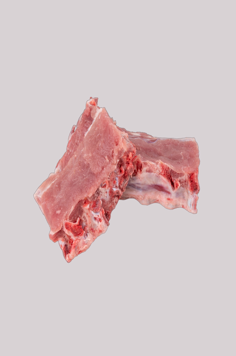 猪肉五花肉瘦肉排骨插画元素免抠素材34