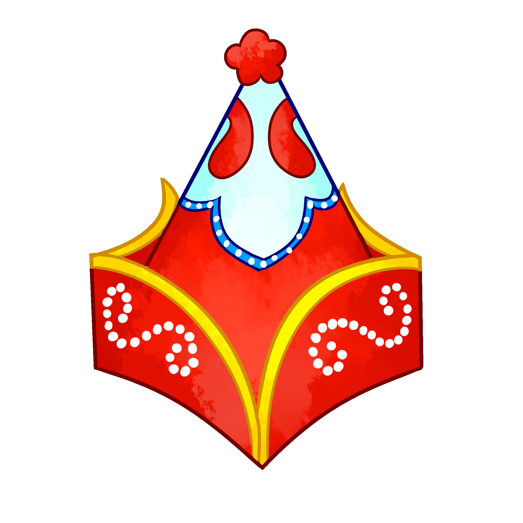 56个少数民族卡通人物服饰免抠元素插画127