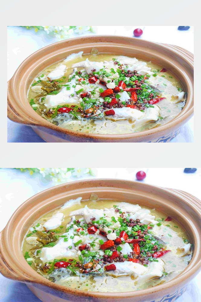 高清美食菜品菜谱JPG图片酸菜鱼摄影美工设计喷绘打印合成素材