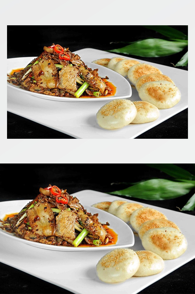 高清美食菜品菜谱回锅肉摄影美工设计喷绘打印合成素材