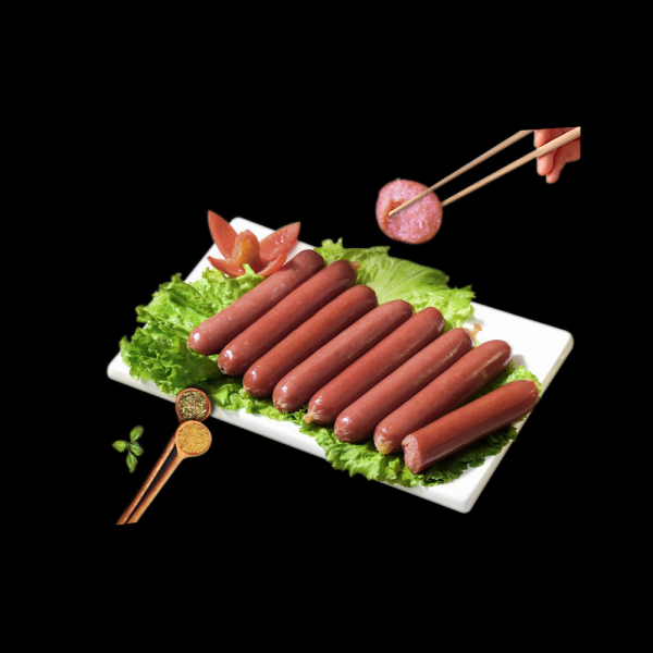 香肠烤肠火腿肠插画元素免抠素材25