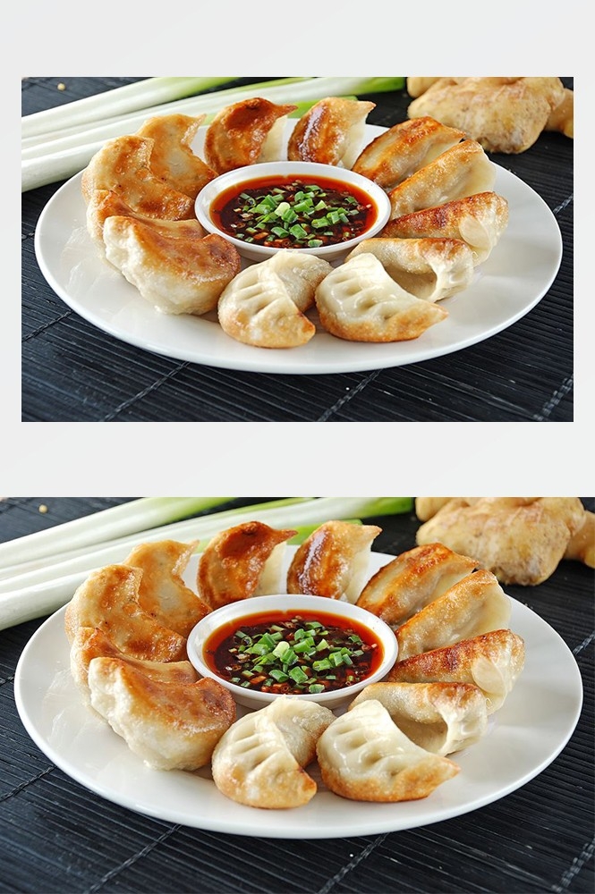 5高清美食菜品菜谱JPG图片生煎锅贴图库 (44)