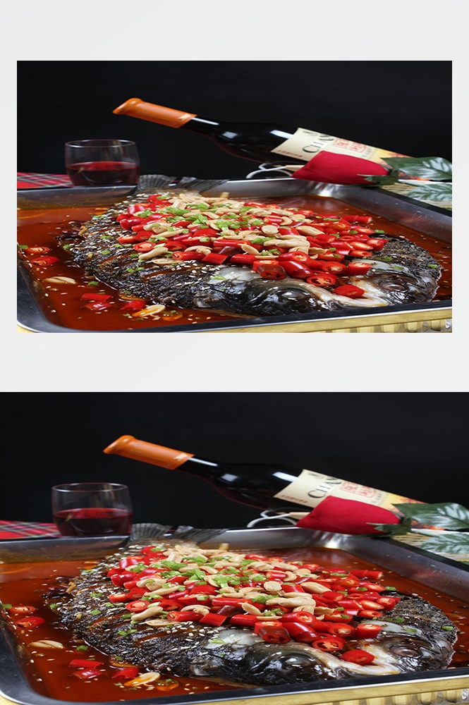 高清美食菜品菜谱JPG图片香辣烤鱼烧烤美工设计喷绘打印合成素材