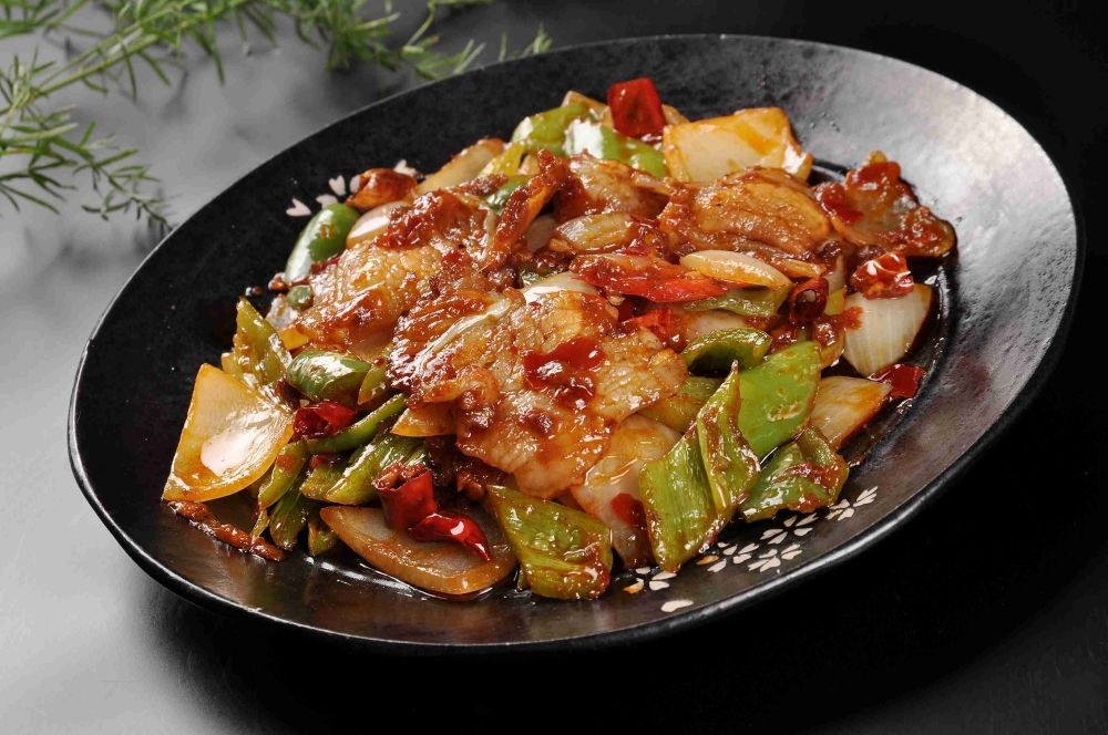 高清美食菜品菜谱回锅肉摄影美工设计喷绘打印合成素材 (38)