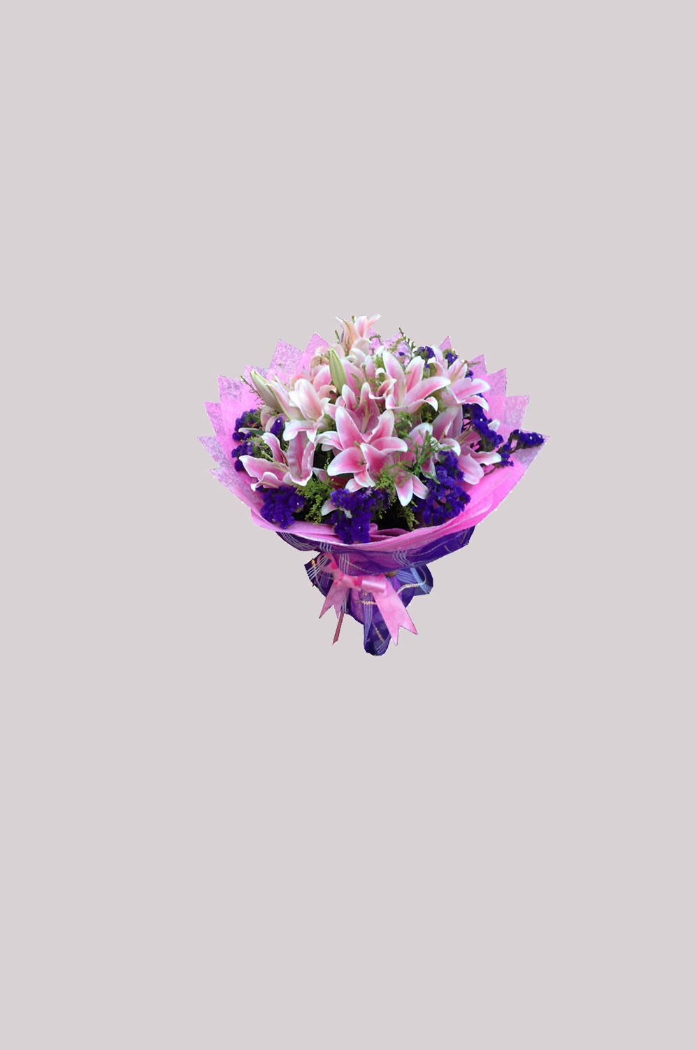 百合花免抠素材48