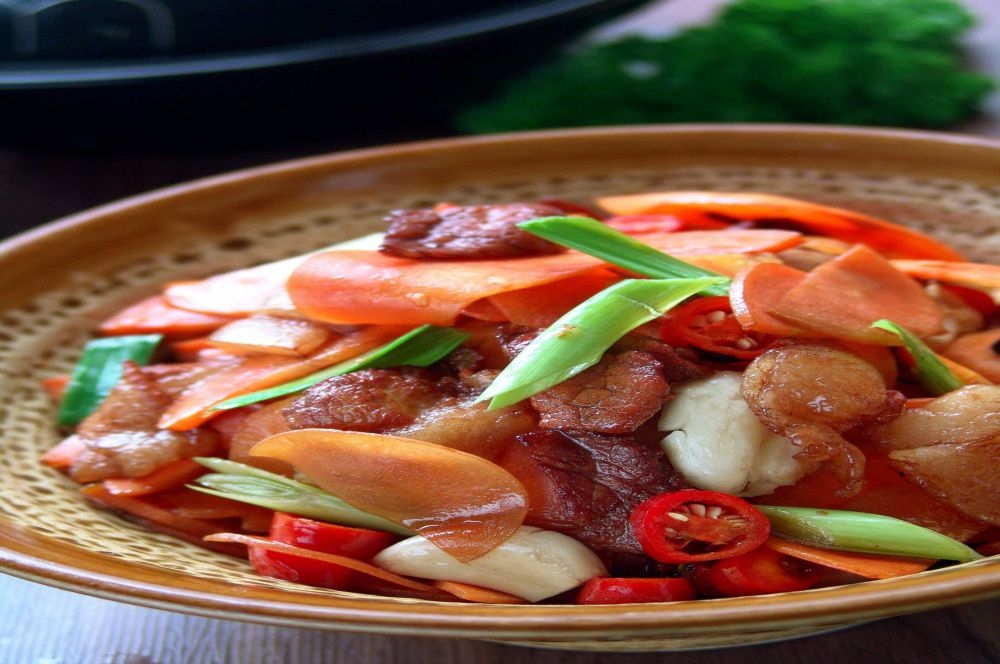 高清美食菜品菜谱回锅肉摄影美工设计喷绘打印合成素材 (20)