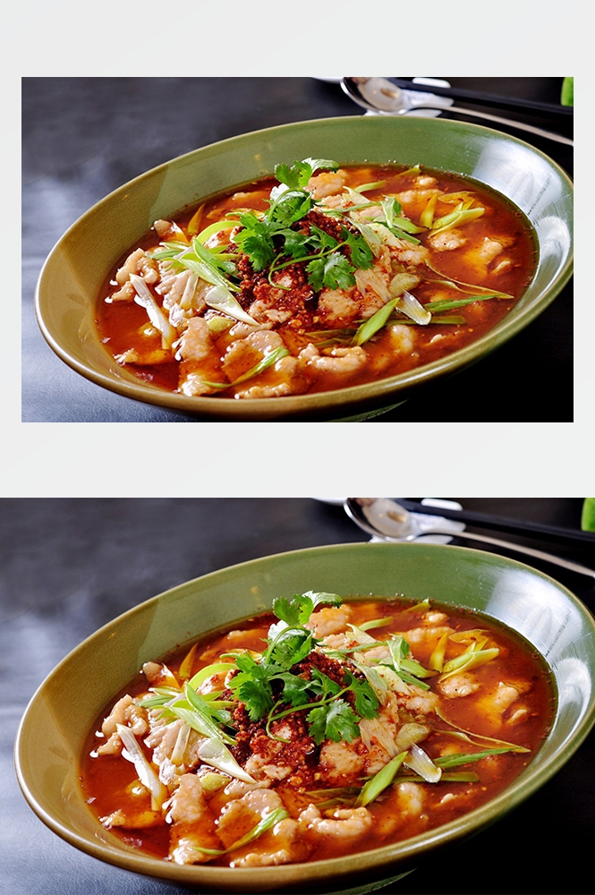 高清美食菜品菜谱JPG图片水煮肉片摄影美工设计喷绘打印合成素材  (23)