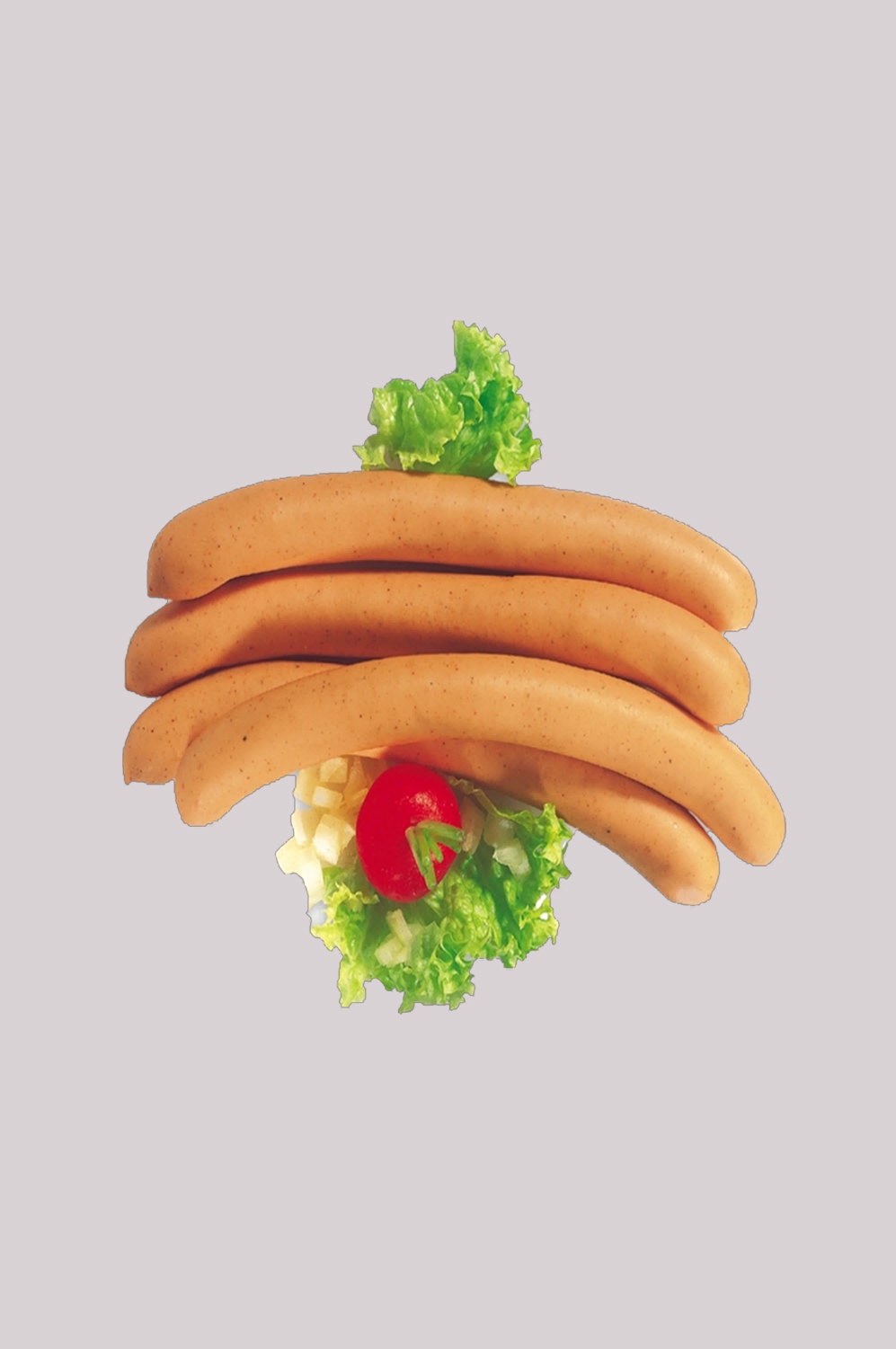 香肠烤肠火腿肠插画元素免抠素材12