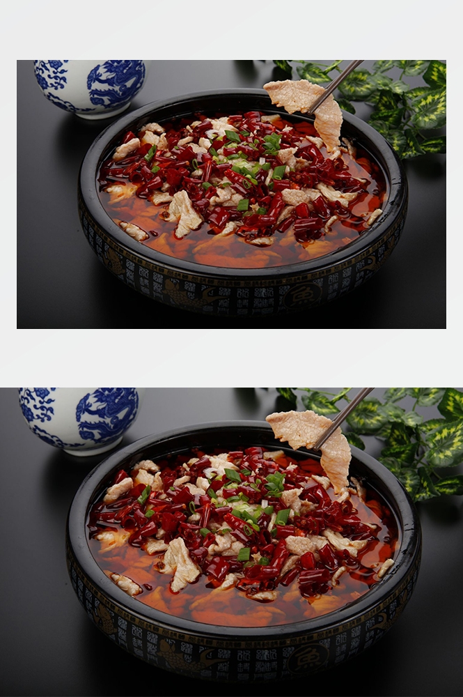 高清美食菜品菜谱JPG图片水煮肉片摄影美工设计喷绘打印合成素材  (64)