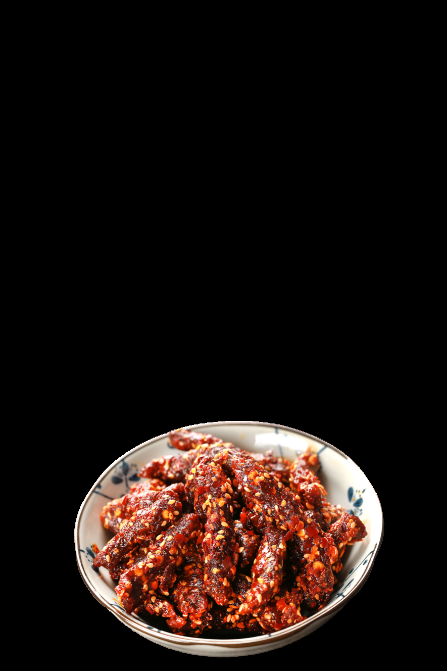 餐饮美食牛肉干牛肉粒插图素材免抠8