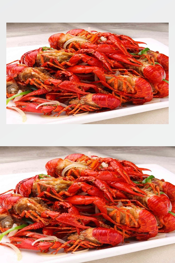 餐饮美食海报模板麻辣小龙虾香辣虾促销宣传广告素材 (63)