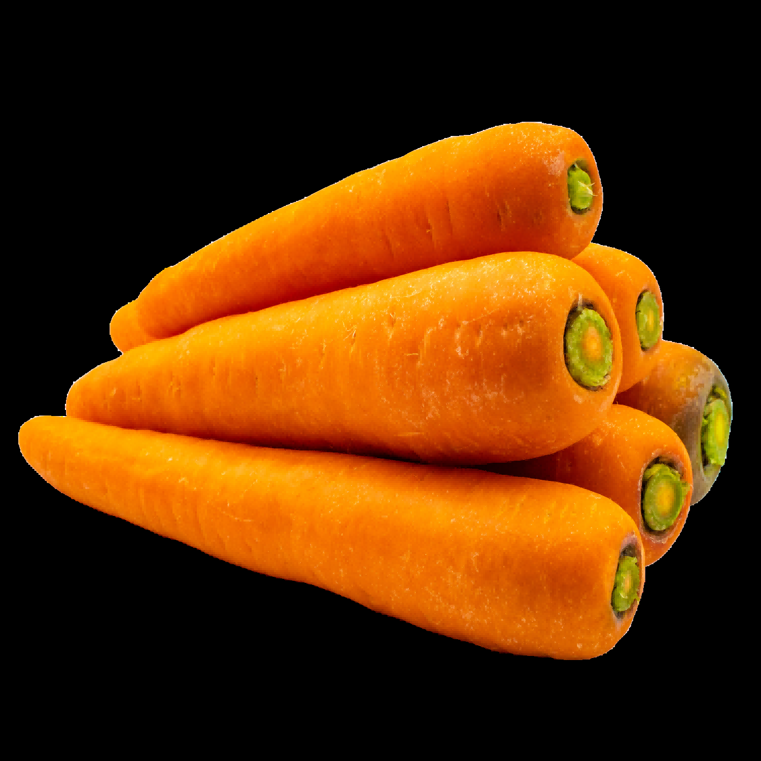 蔬菜食材切开的胡萝卜免抠元素81
