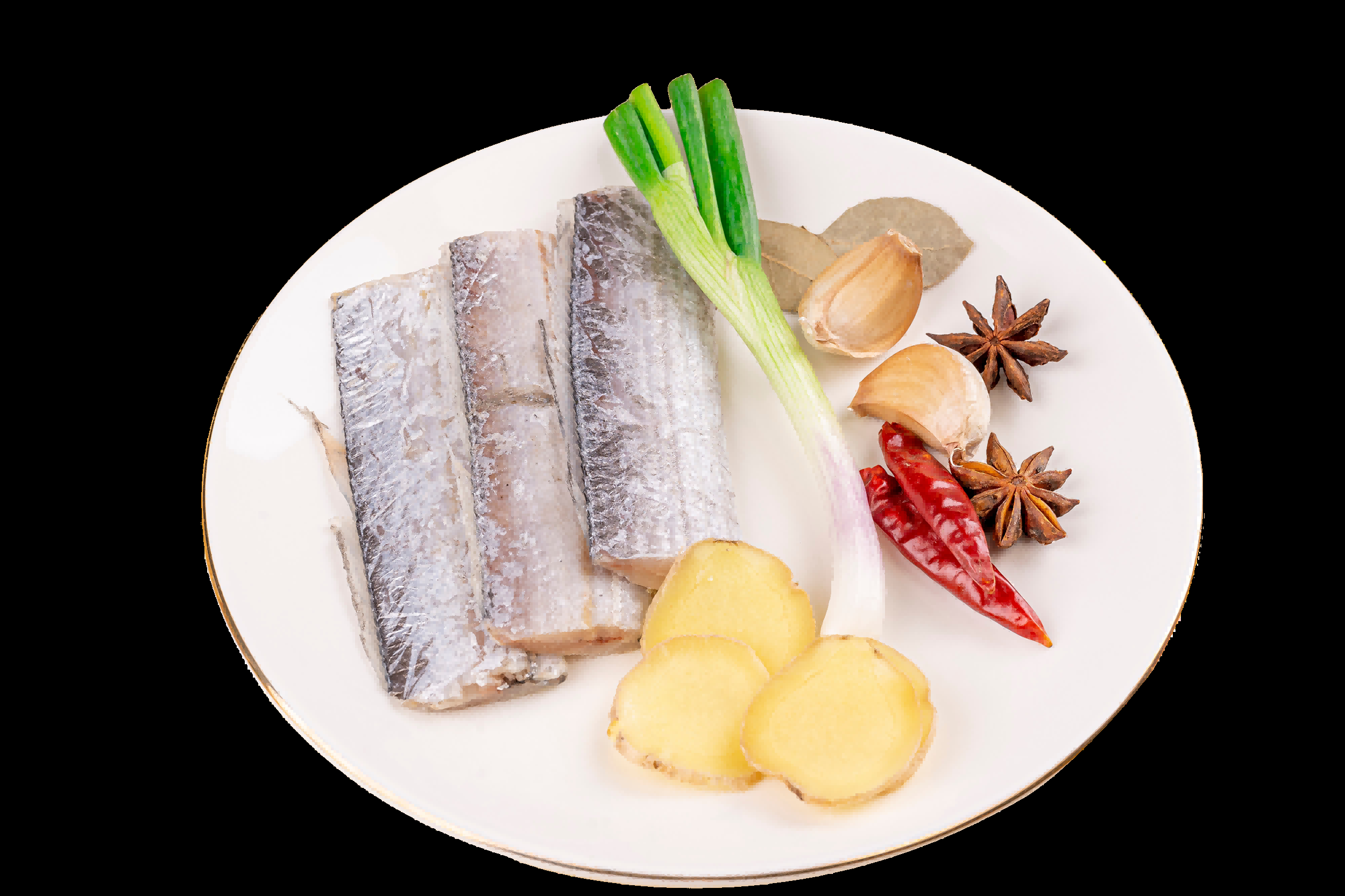 海鲜食材带鱼黄鱼素材图片元素插图免抠56
