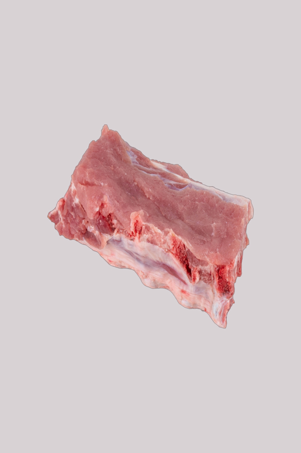 猪肉五花肉瘦肉排骨插画元素免抠素材86