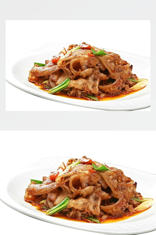 高清美食菜品菜谱回锅肉摄影美工设计喷绘打印合成素材