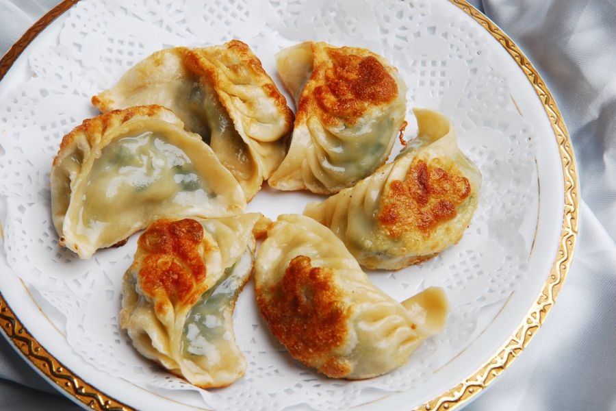 5高清美食菜品菜谱JPG图片生煎锅贴图库 (55)