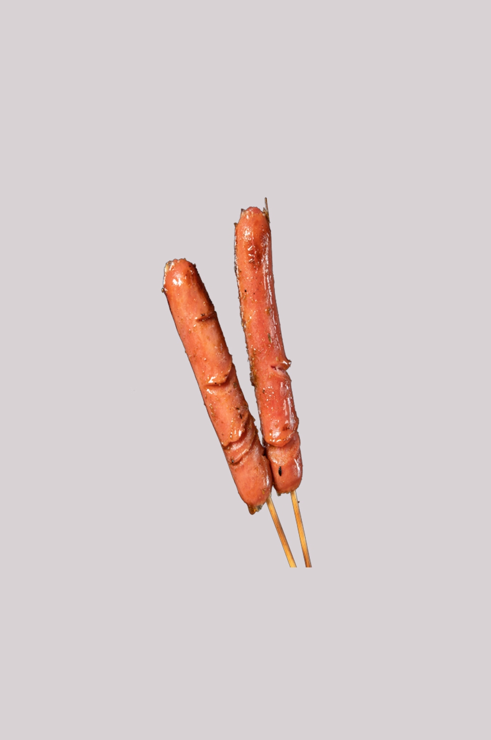 香肠烤肠火腿肠插画元素免抠素材2