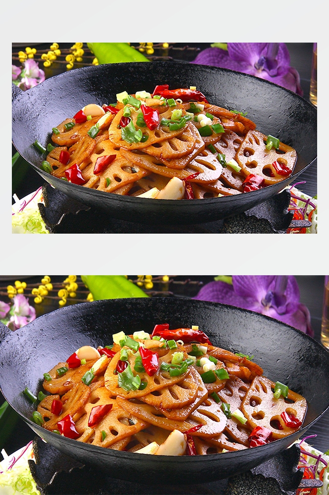 麻辣香锅单张素材