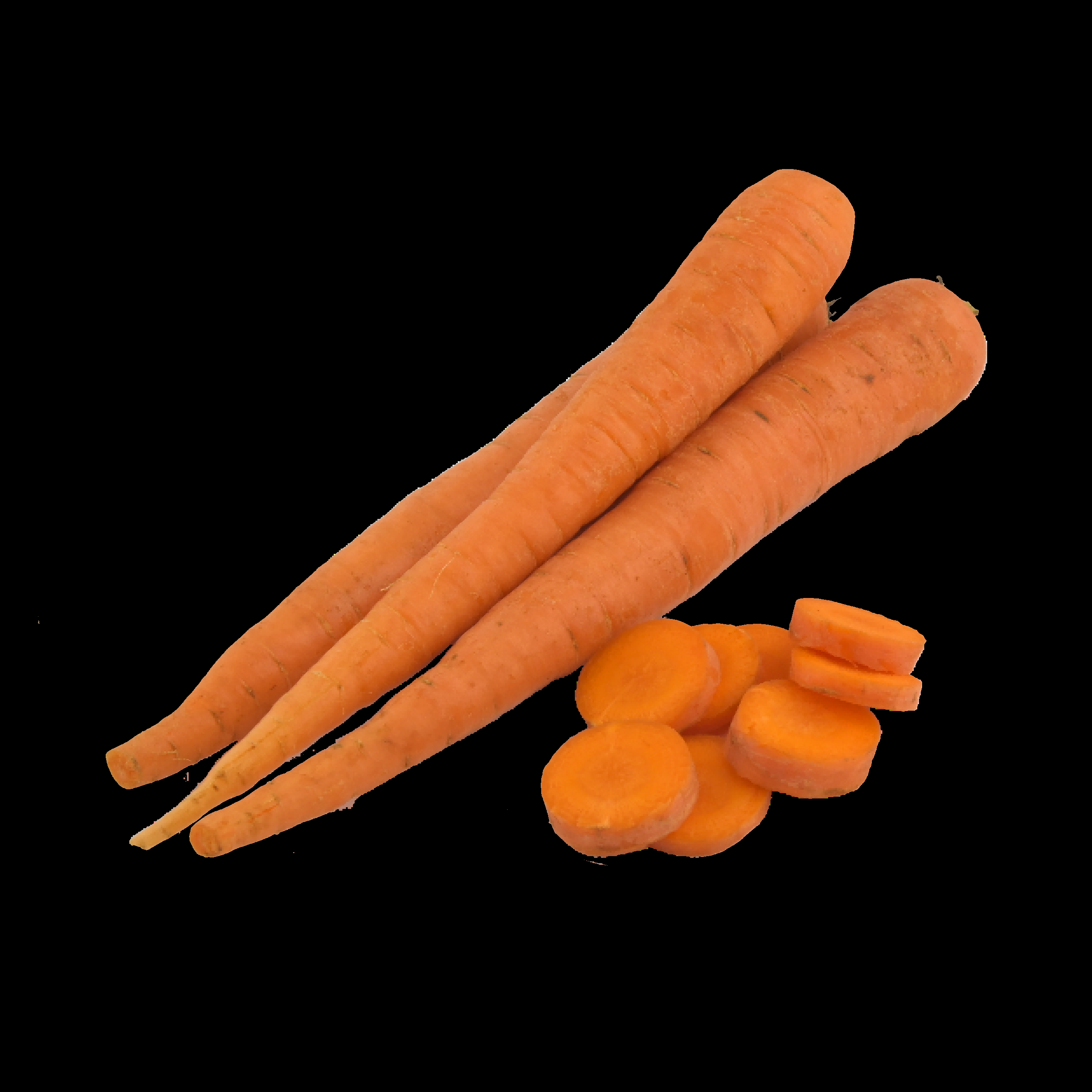 蔬菜食材切开的胡萝卜免抠元素12