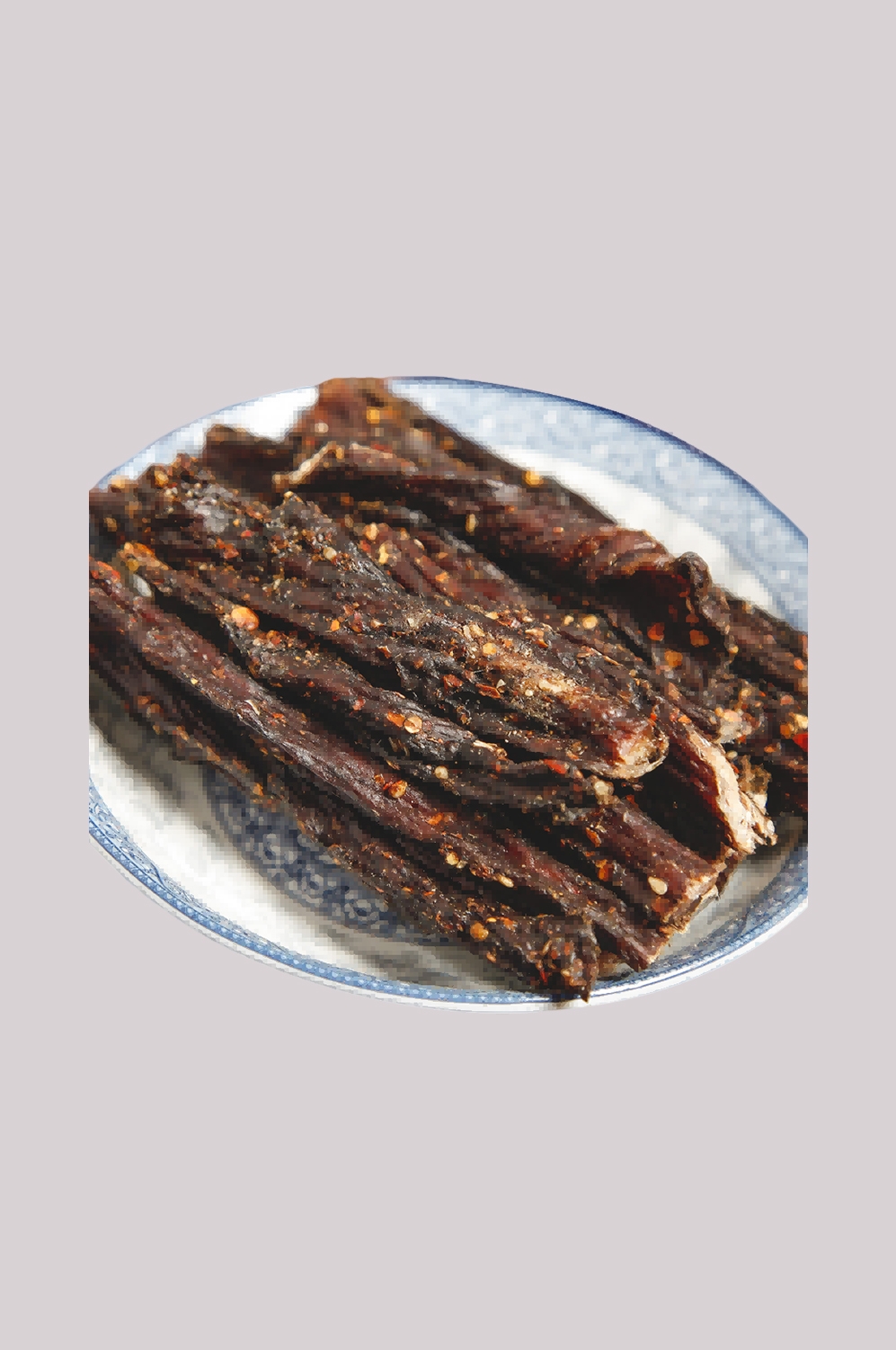 餐饮美食牛肉干牛肉粒插图素材免抠56